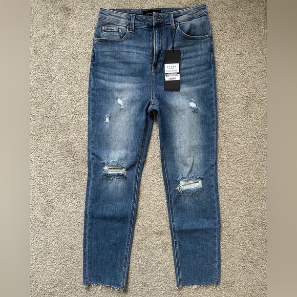 Risen High Rise Relaxed Fit Skinny Jeans - Picture 5 of 5